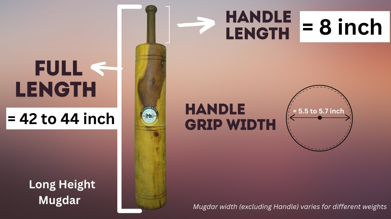 15-25kg Long Height Mugdar - PFSSE Yog & MUGDARBAAJ